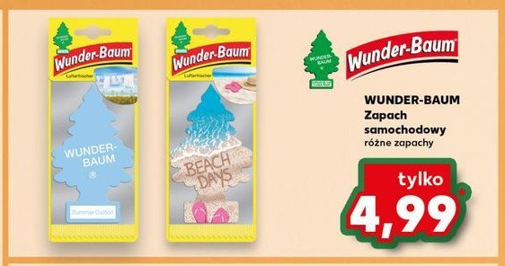 Choinka zapachowa summer cotton Wunder-baum promocja w Kaufland