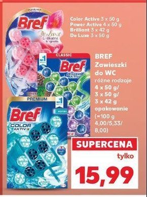 Zawieszka wiosenny deszcz Bref brilliant gel promocja w Kaufland