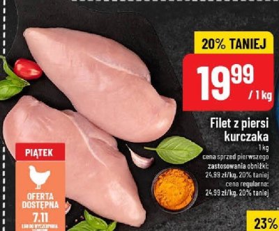 Filet z piersi kurczaka promocja w POLOmarket