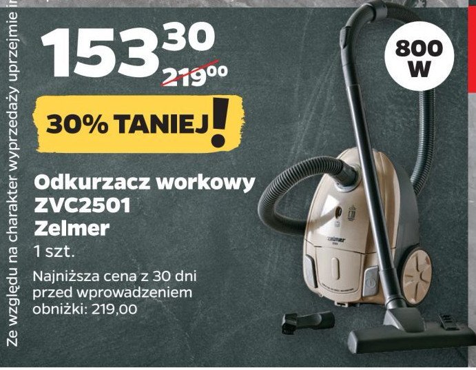 Odkurzacz zvc2501 Zelmer promocja