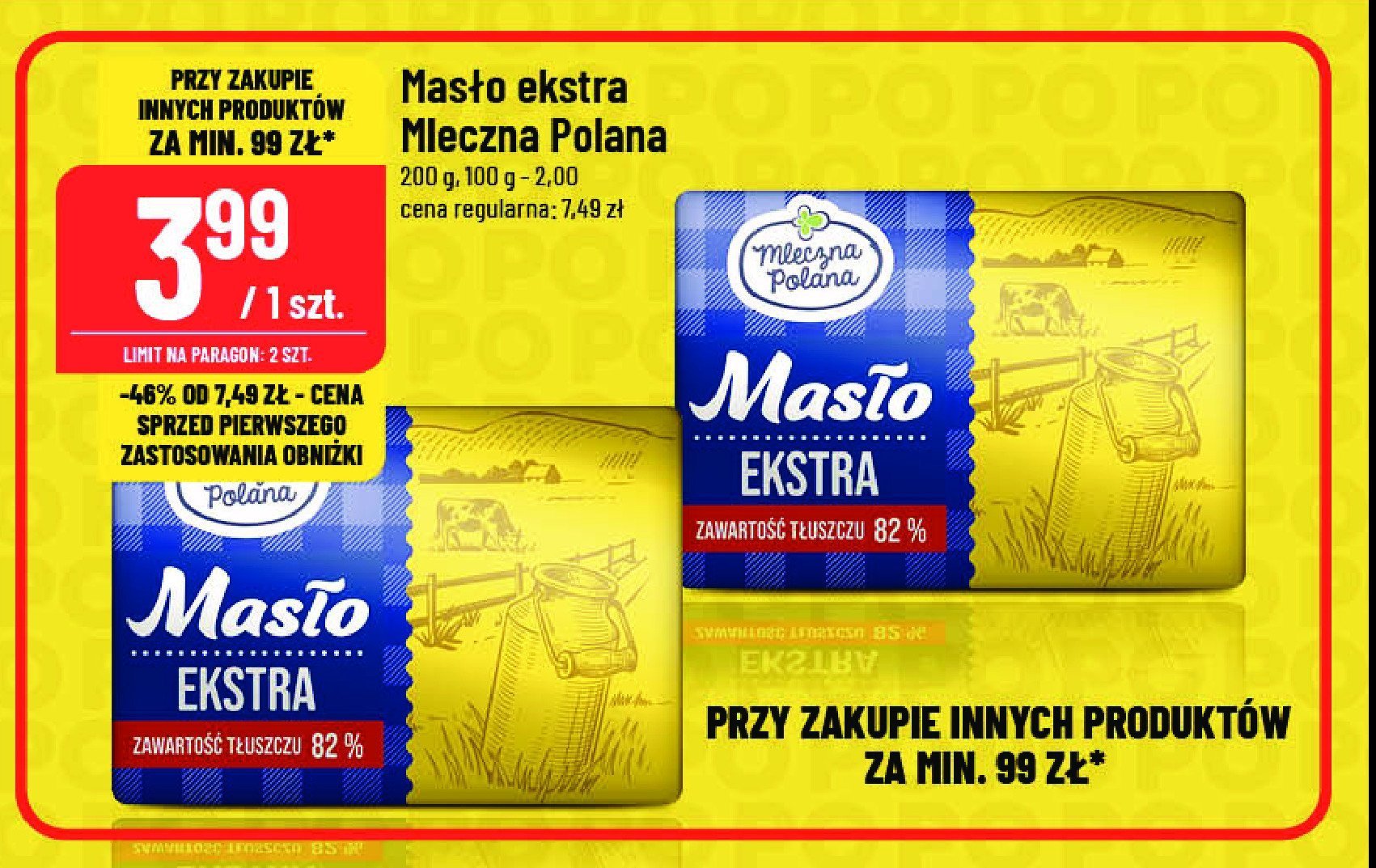 Mas艂o Mleczna polana promocja