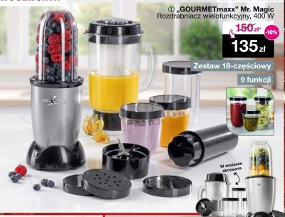 Rozdrabniacz wielofunkcyjny GOURMETmaxx Mr. Magic 400 W promocja w Woolworth
