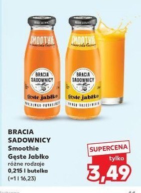 Napój smoothie marchew-pomarańcza Bracia sadownicy promocja w Kaufland