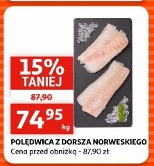 Dorsz polędwica promocja