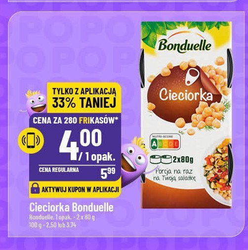 Cieciorka Bonduelle promocja