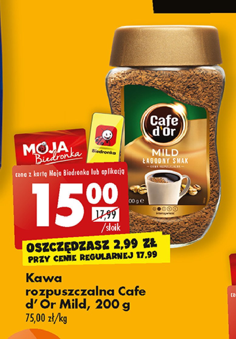 Kawa Cafe d'or mild promocje