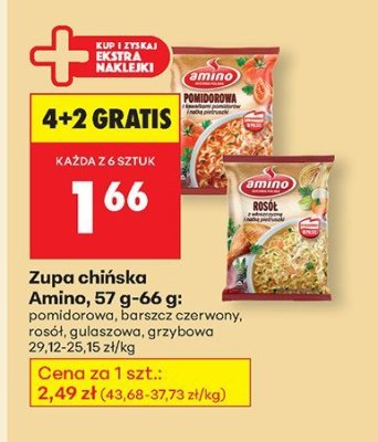 Zupa chińska grzybowa promocja w Biedronka