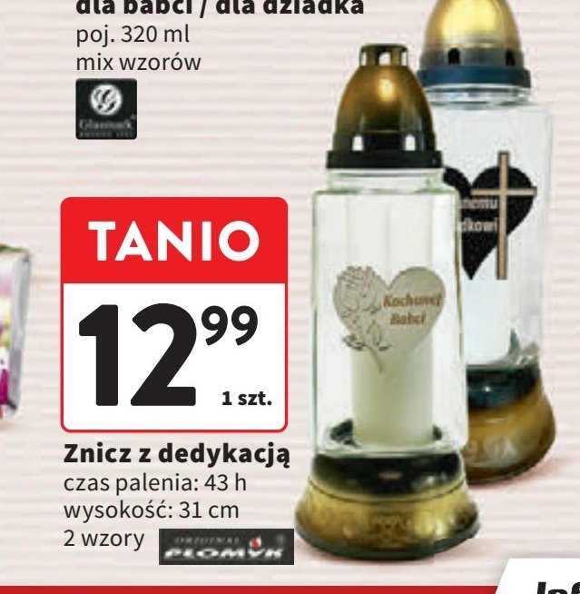 Znicz 43h PŁOMYK promocja w Intermarche