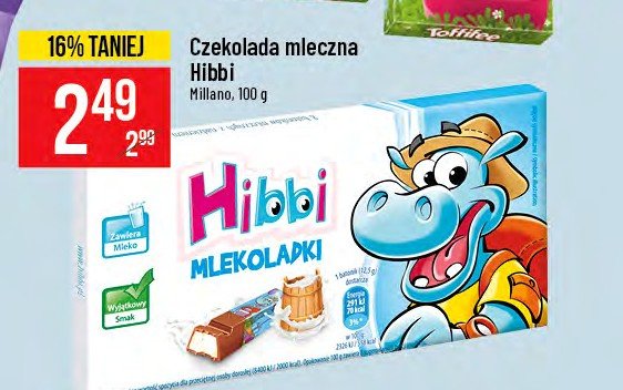 Mlekoladki Hibbi promocja
