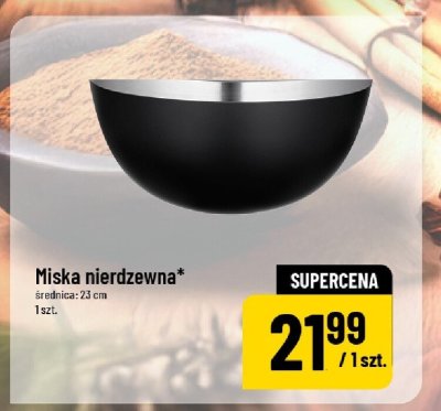 Miska nierdzewna promocja w POLOmarket