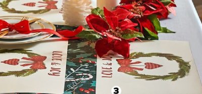 Podkładki na stół 43,5x28,2 cm, różne wzory promocja w Netto