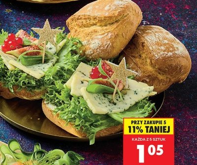 Bułka codzienna promocja w Biedronka