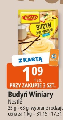 Budyń Winiary Nestlé promocja w Leclerc