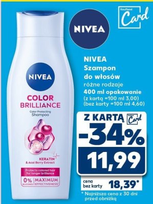 Szampon do włosów różne rodzaje  promocja w Kaufland