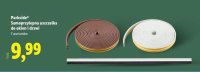 Uszczelka samoprzylepna do okien i drzwi promocja w Lidl
