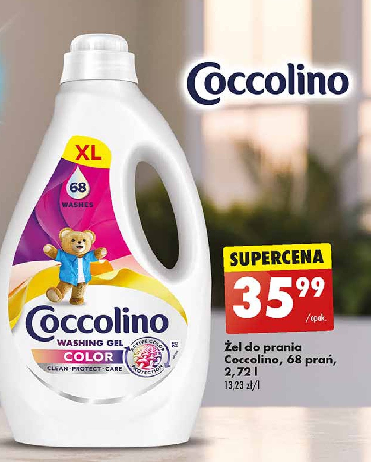 Żel do prania color Coccolino promocja