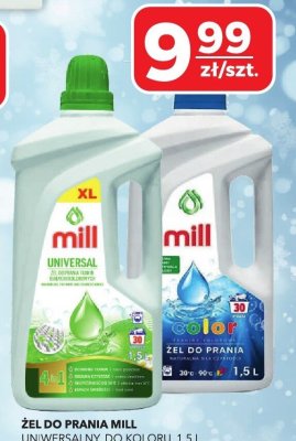 Żel do prania Mill uniwersalny, do koloru, 1,5 l promocja w Top Market