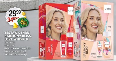 Zestaw C-Thru Harmony Bliss, Love Whisper Sarantis promocja w Arhelan