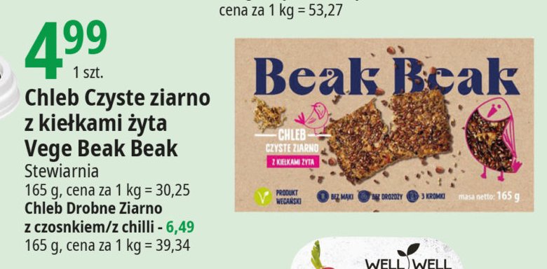 Chleb drobne ziarno z chilli promocja
