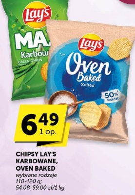 Chipsy Lay's karbowane promocja w Euro Sklep