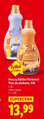 Płyn do płukania Doussy Édition Parfumée XXL promocja w Lidl