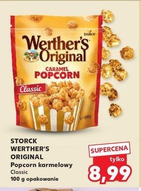 Popcorn karmelowy Werther's original promocja