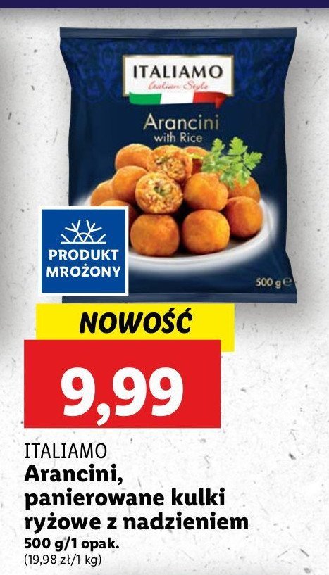 Arancini Italiamo promocja