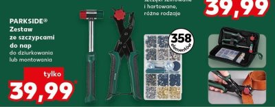 Zestaw ze szczypcami do nap do dziurkowania lub montowania promocja w Kaufland