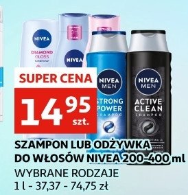 Szampon do włosów Nivea diamond gloss care promocja