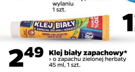 Klej bia艂y zapachowy zielona herbata Astra promocja