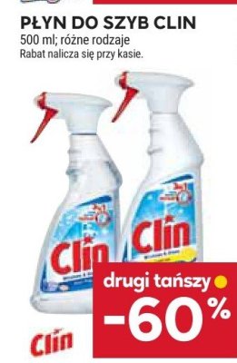 Płyn do szyb CLIN 500 ml, różne rodzaje promocja w Stokrotka