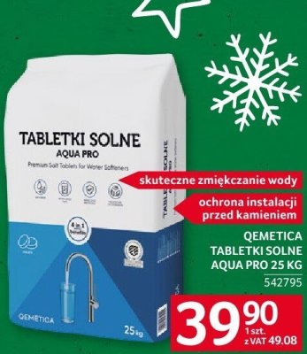 Tabletki solne AQUA PRO 25 kg promocja w Selgros