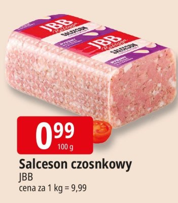 Salceson czosnkowy JBB promocja w Leclerc