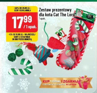 Zestaw prezentowy dla kota Cat The Lord promocja w POLOmarket