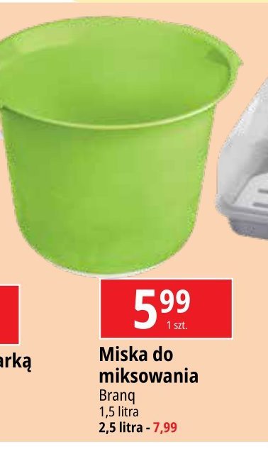 Miska do miksowania mąki 2.5 l Branq promocja