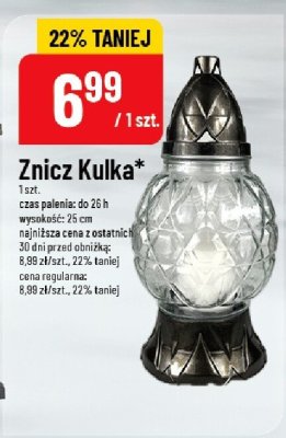 Znicz Kulka promocja w POLOmarket