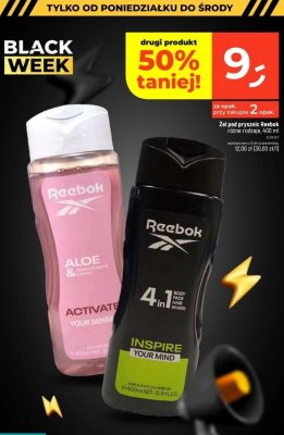 Żel pod prysznic Reebok różne rodzaje 400 ml promocja w Dealz