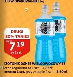 Napój izotoniczny wieloowocowy Oshee promocja