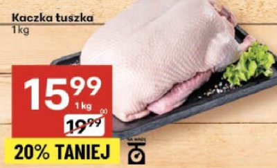 Kaczka tuszka promocja w Delikatesy Centrum