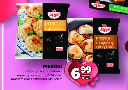 Pierogi z kapustą i grzybami Jawo promocja