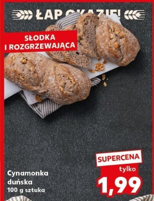 Cynamonka duńska promocja w Kaufland