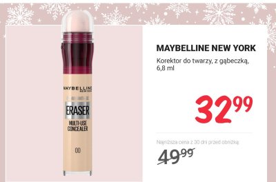 Korektor do twarzy z gąbeczką  promocja w Rossmann