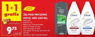 Żel pod prysznic silky velvet Dove promocja