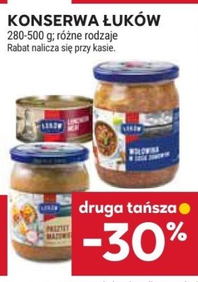 Konserwa Łuków promocja w Stokrotka