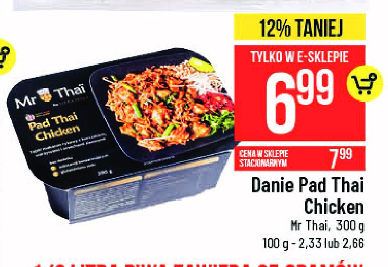 Pad thai chicken Mr thai promocja