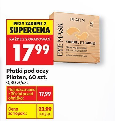 Płatki pod oczy, 60 szt. promocja w Biedronka