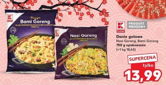 Danie bami goreng K-classic promocja