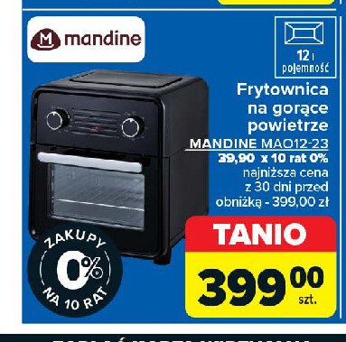 Frytownica mao12-23 Mandine promocja w Carrefour Market