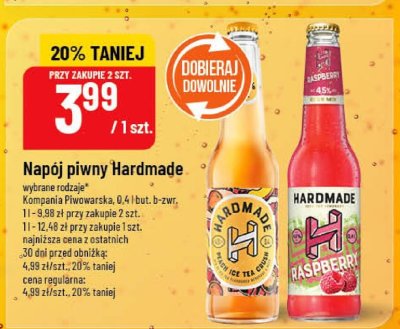Napój piwny Hardmade promocja w POLOmarket