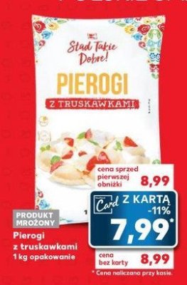 Pierogi z truskawkami K-classic promocja